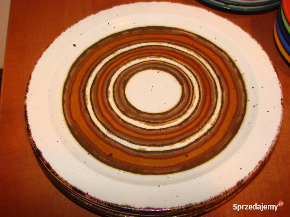 Stonehenge Midwinter talerz płaski kamionka Pruszcz Gdański