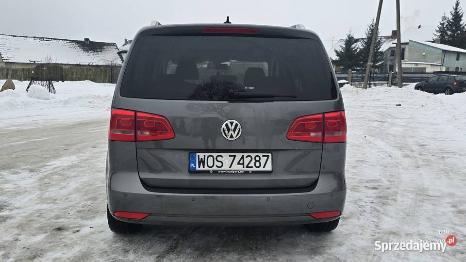 Volkswagen Touran 20 TDI DPF DSG Highline automatyczna mazowieckie Myszyniec