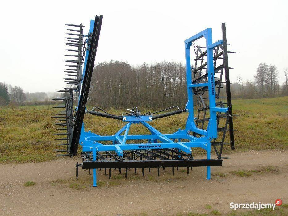 DARMEX Brona polowa hydrauliczna na 20 zębie 6 nieuszkodzony Barszcze