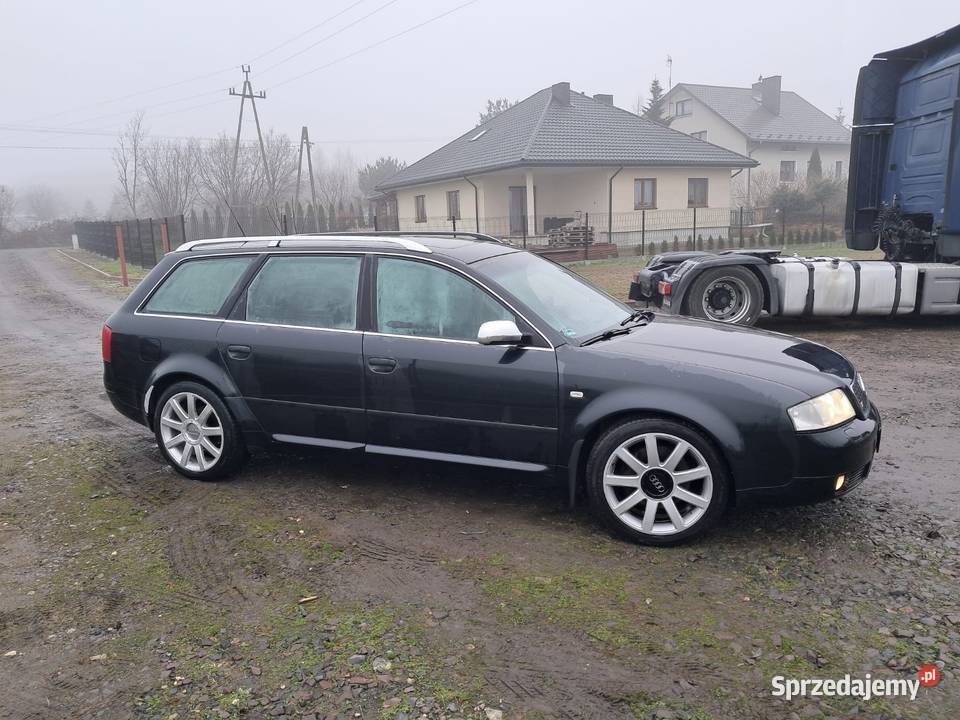 Audi S6 z Niemiec czarny S6 Opoczno sprzedam