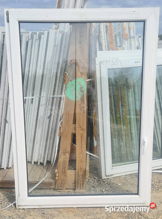 OKNO KacprzaK 124X171 OKNA Używane Plastikowe Okna ścienne Siedlce