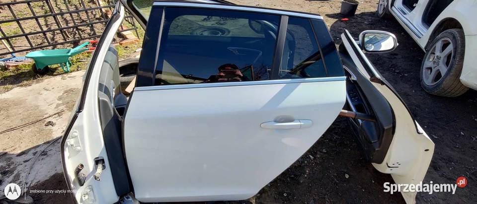 Drzwi lewe tył tylne kompletne Volvo v60 I 61446 Drzwi Książ Wielkopolski