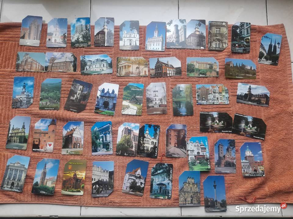 karty telefoniczne 260 sztuk dolnośląskie