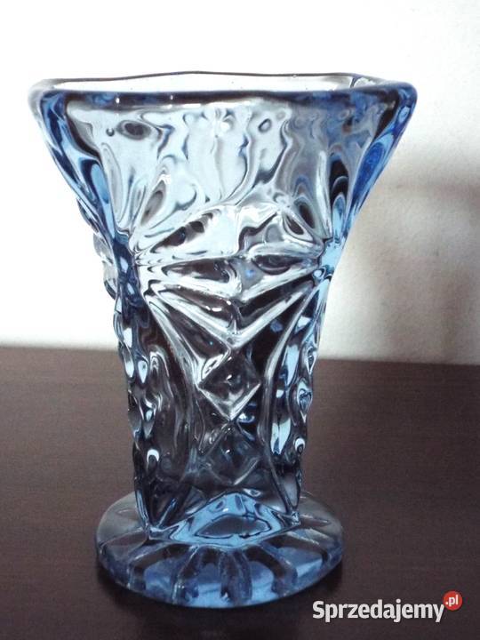 Wazonik z kolorowego szkła ozdobnego Będzin