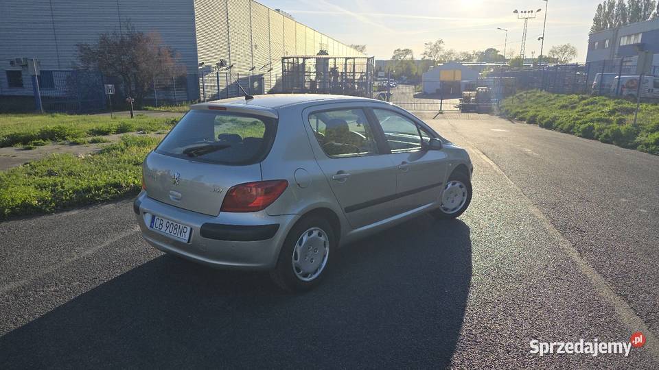 peugeot 307 14 benzyna LPG lift kujawsko-pomorskie Bydgoszcz