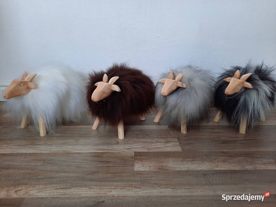 Owieczka Baranek Dekoracyjny Skóra Owcza Szaflary