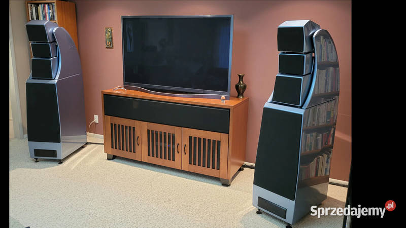 Wilson Audio Alexx Loudspeakers Porsche Ice Blue Małastów