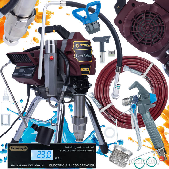 Agregat Malarski Zenthril Zenith H 3200W 20Mpa Ludźmierz