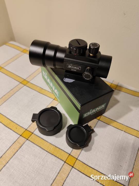 Kolimator DIANA 3X44 czerwona zielona kropką