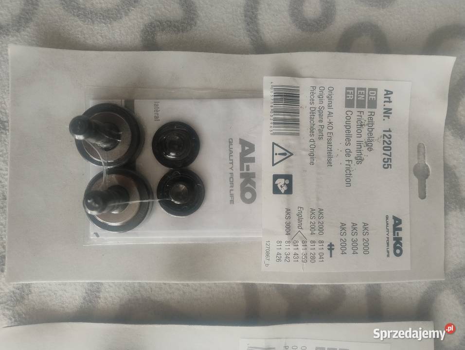 Okładziny ALKO AKS 3004 Komplet Pozostałe Złoty Stok