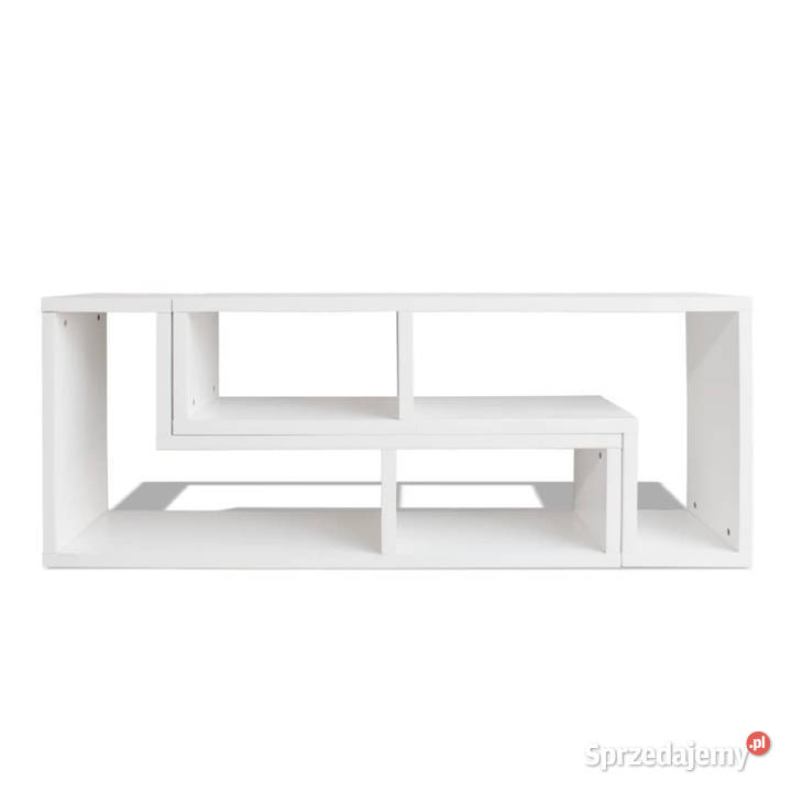 Szafki pod TV w kształcie L białe 2 WM243066 Warszawa