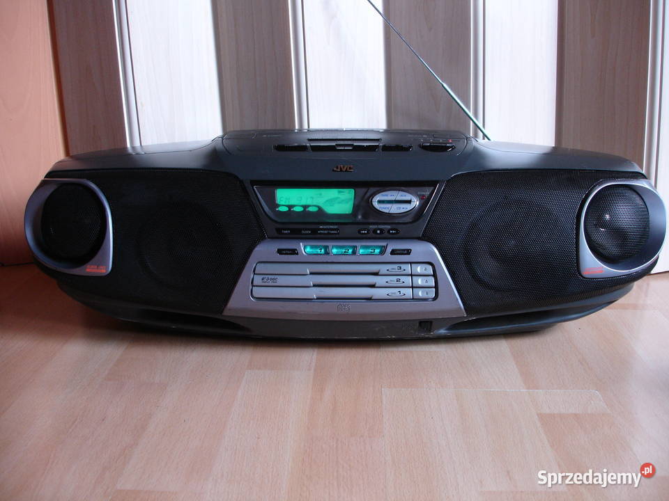 Radiomagnetofon JVC RCXC3BK