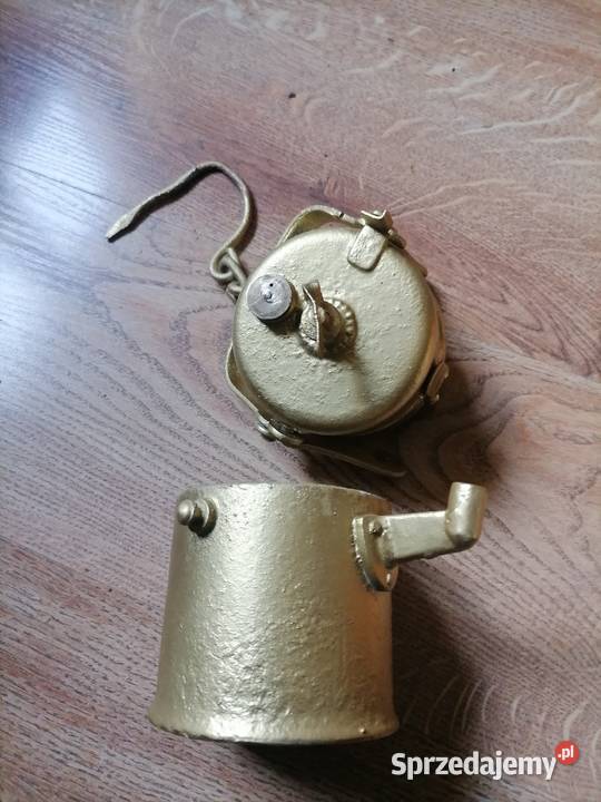 Stara lampa karbidowa Kraków