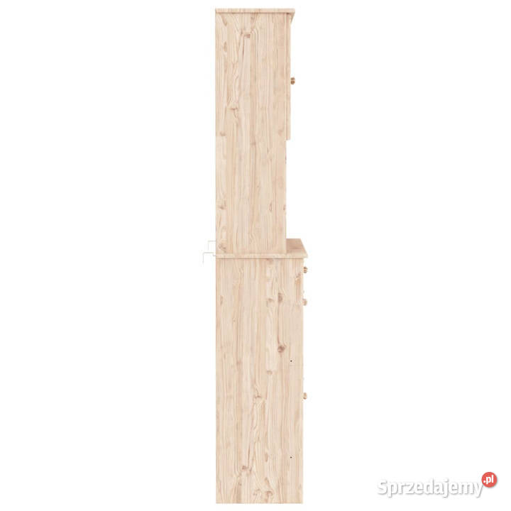 Kredens ALTA 77x35x188 lite drewno sosnowe
