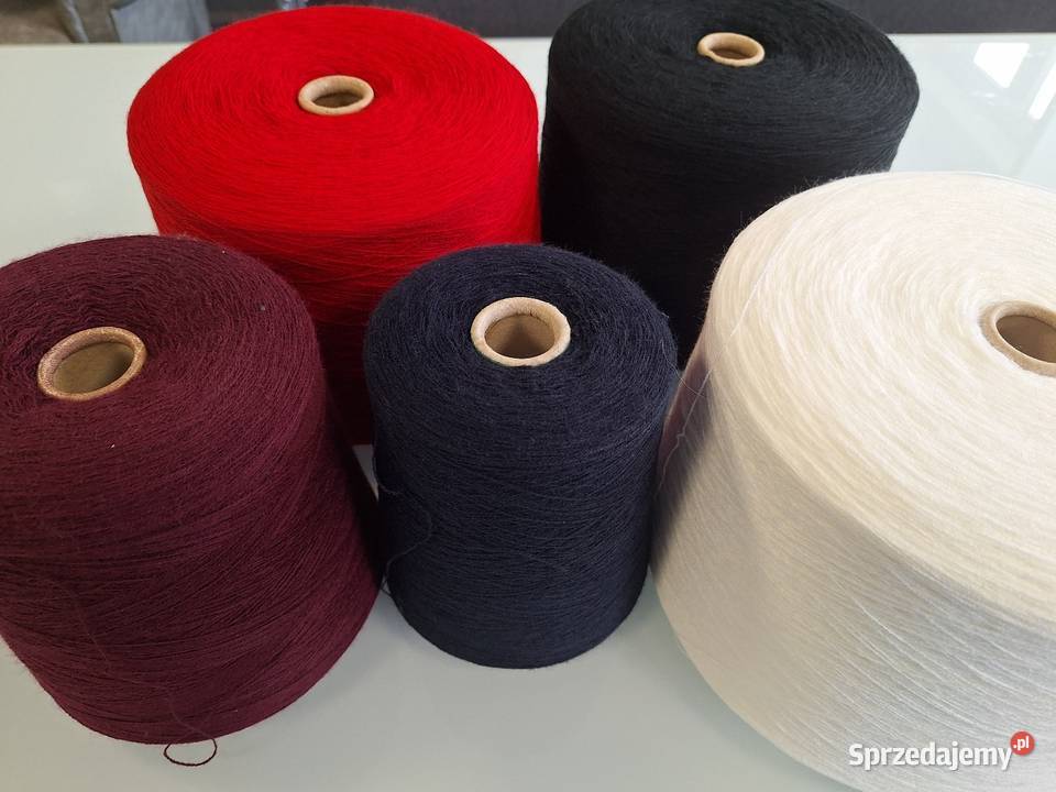 Przędza dziewiarska akryl 100 łódzkie Łódź sprzedam