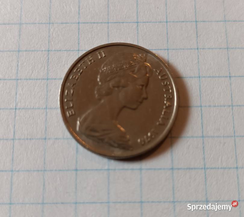 5 CENTÓW 1970 AUSTRALIA lubelskie Piszczac