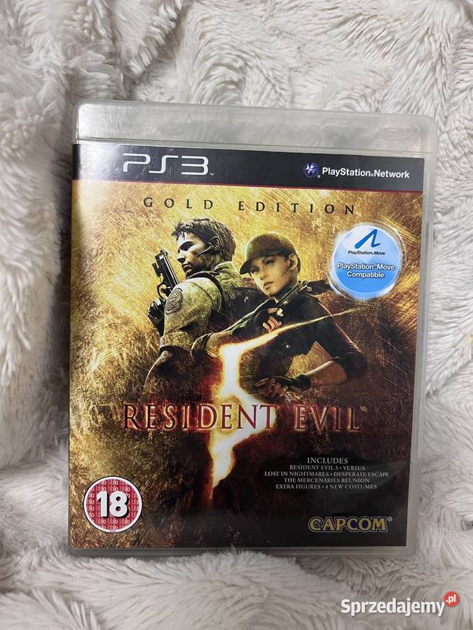 Resident Evil 5 Gold Edition na PlayStation 3 Sony Playstation 3 Gry komputerowe i konsolowe