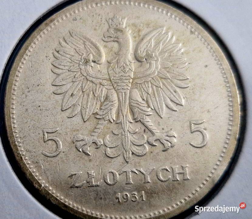 5 Nike 1931 Trzy sztuki 5 Nike 1928 dwie sztuki śląskie