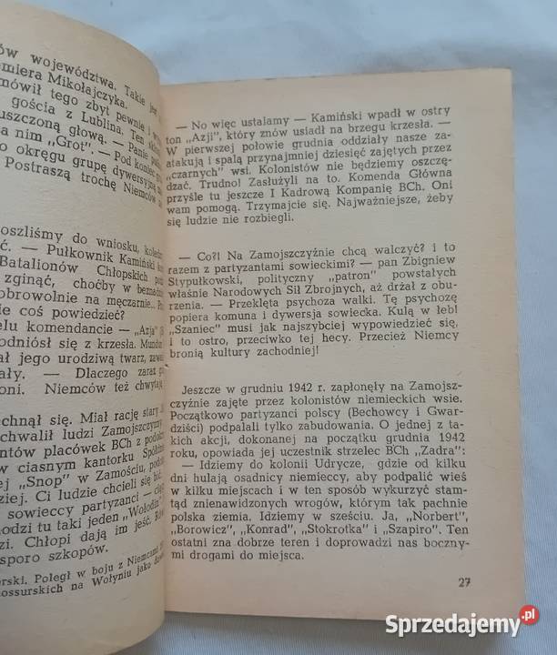 Żółty Tygrys Wojciech Sulewski Dymy wielkopolskie Koźminek sprzedam