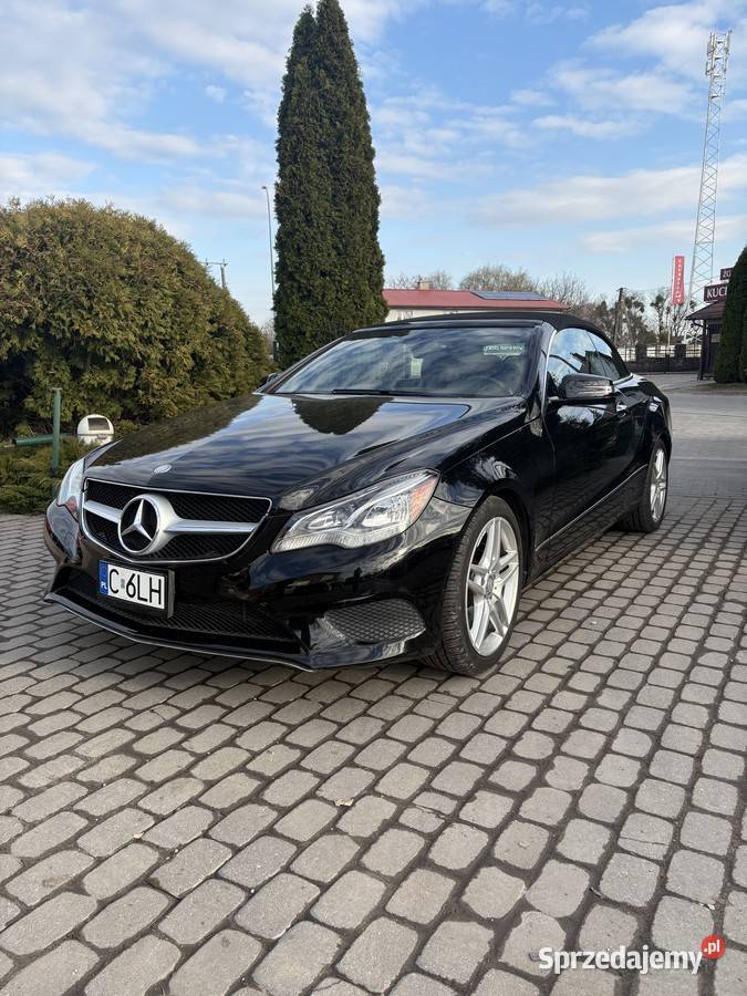 MERCEDES E350 CABRIO automat zarejestrowany Dolna Grupa