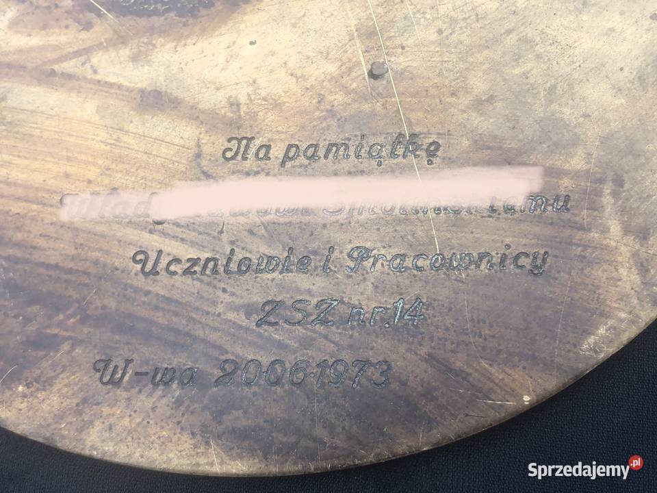 Ryngraf komisja Edukacji Narodowej 1973 Łowicz