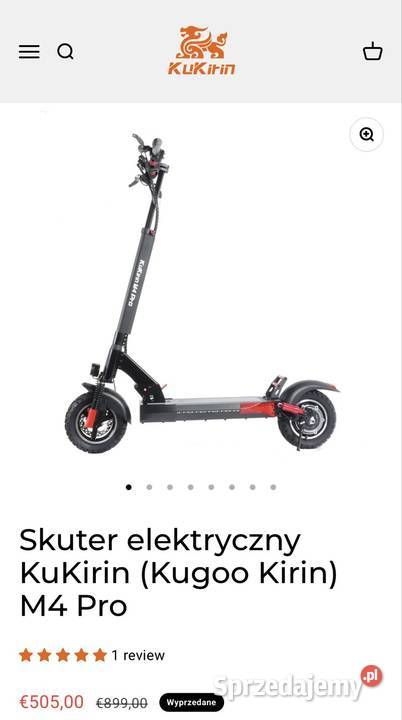 Hulajnoga elektryczna kugoo M4 pro