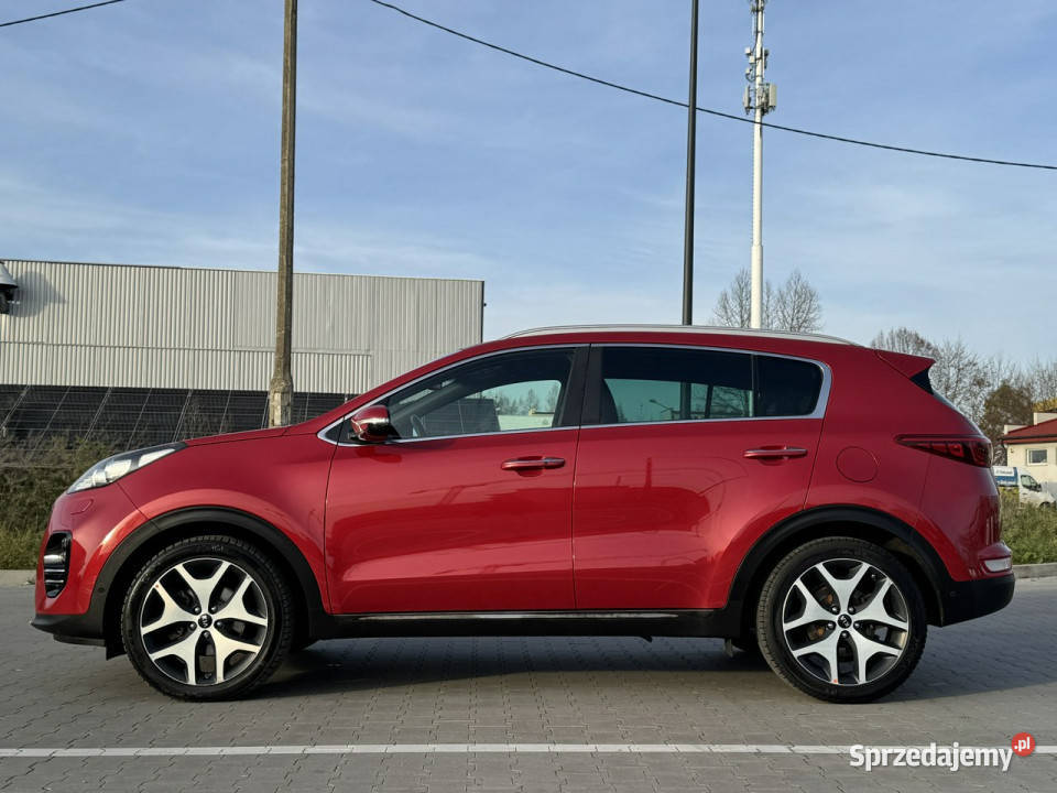Kia Sportage 17 CRDI 141 GTLINE LED Automat serwisowany w ASO Mrągowo