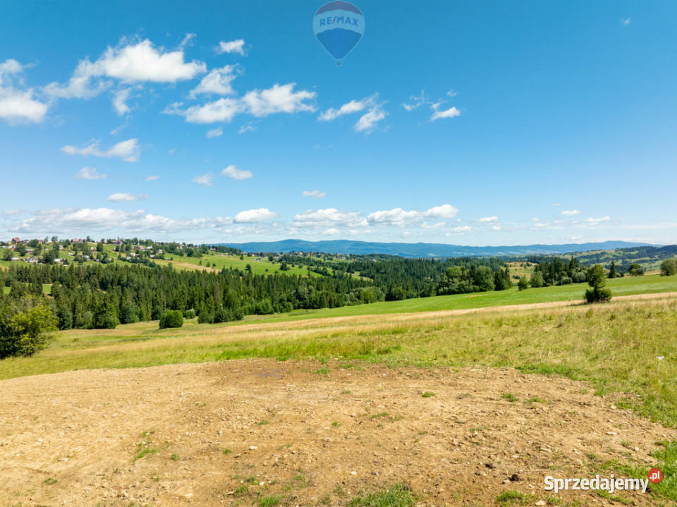 Działka budowlana Leszczyny 1074m2 małopolskie
