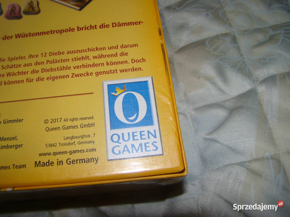 12 Thieves gra planszowa Złodziej Bagdadu nowa Gdynia
