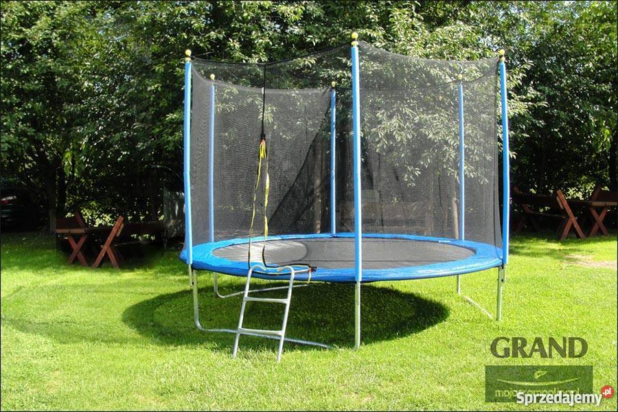 Trampolina Grand 374 12FT Siatka Drabinka