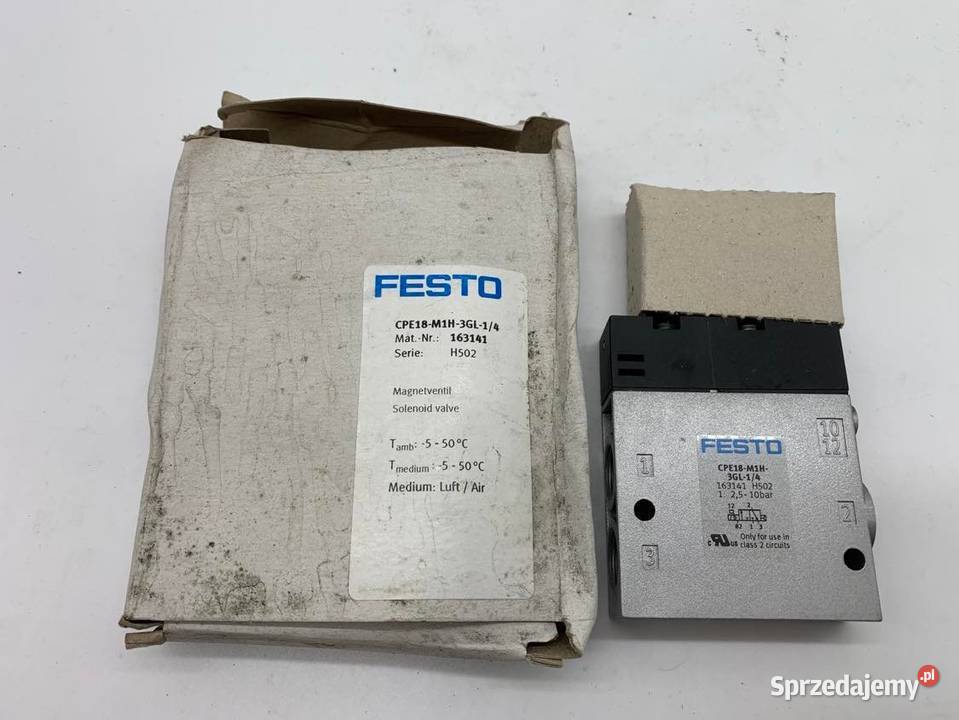 Festo CPE18M1H3GL14 163141 Elektrozawór