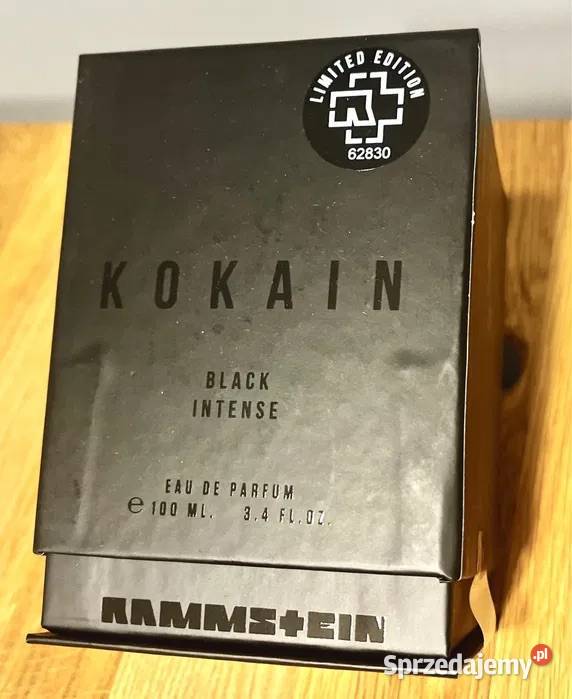 Rammstein Kokain Black Intense EDP 100ml dolnośląskie Wrocław