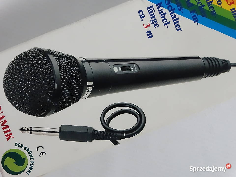 Nowy Mikrofon Dynamiczny KNOPEX Idealny do Biłgoraj