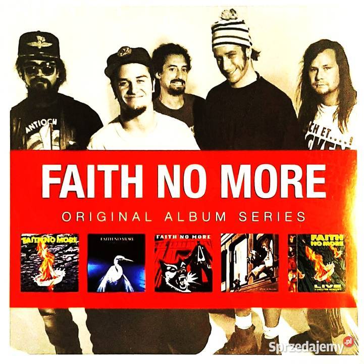 Zestaw 5 Płyt CD FAITH NO MORE 5 Albumów CD Płyty i kasety