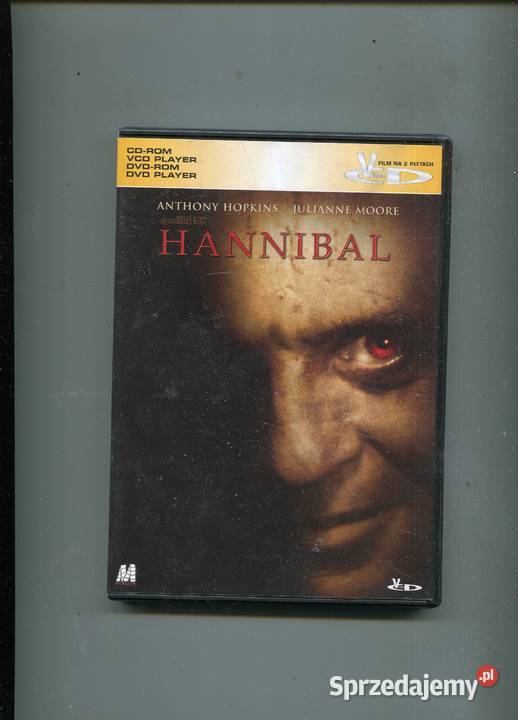 Hannibal Anthony Hopkins Julianne Moore Film DVD Szczecin