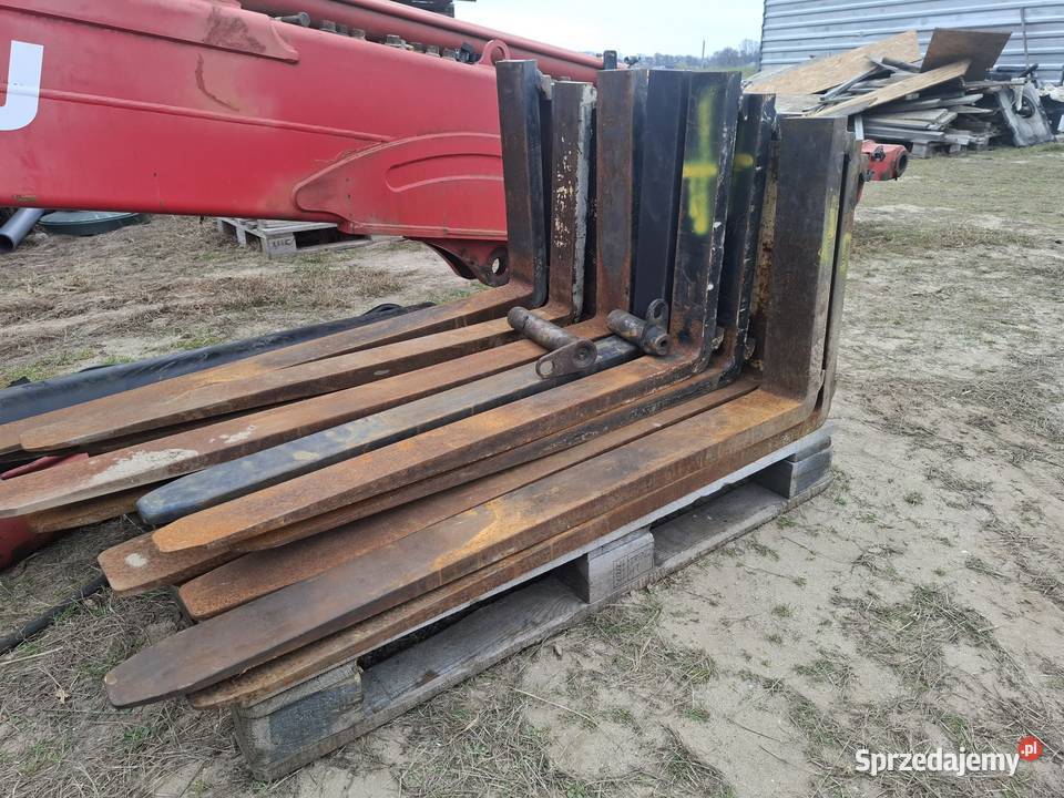 Widły do ładowarki Do maszyn budowlanych