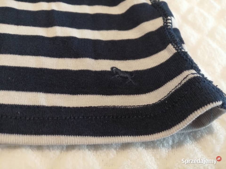 Bluzka długi rękaw chłopięca pasy 110116 HM Czeladź