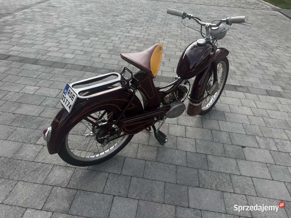 VEB Simson Suhl Moped SR2 1958 r Pustków-Osiedle