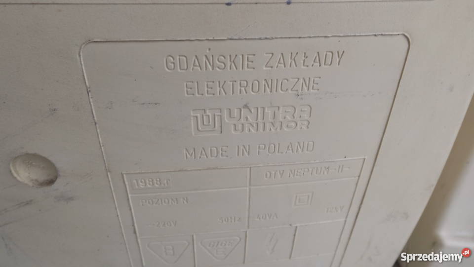 Telewizor Unitra Neptun 2 Telewizory warmińsko-mazurskie Grodziczno sprzedam