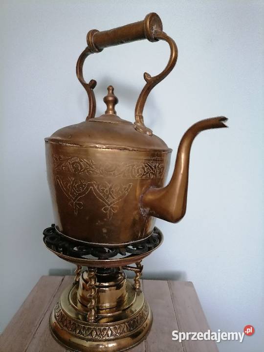 Stary mosiężny podgrzewacz SPRAWNE Kraków