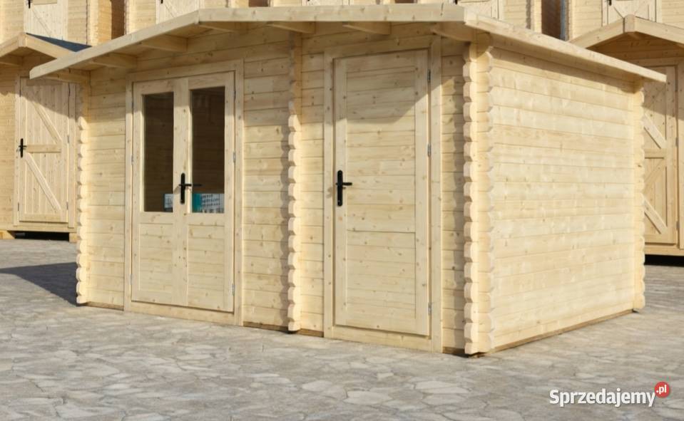 Domek z bali Gardena 135m2 Pozostałe Łódź