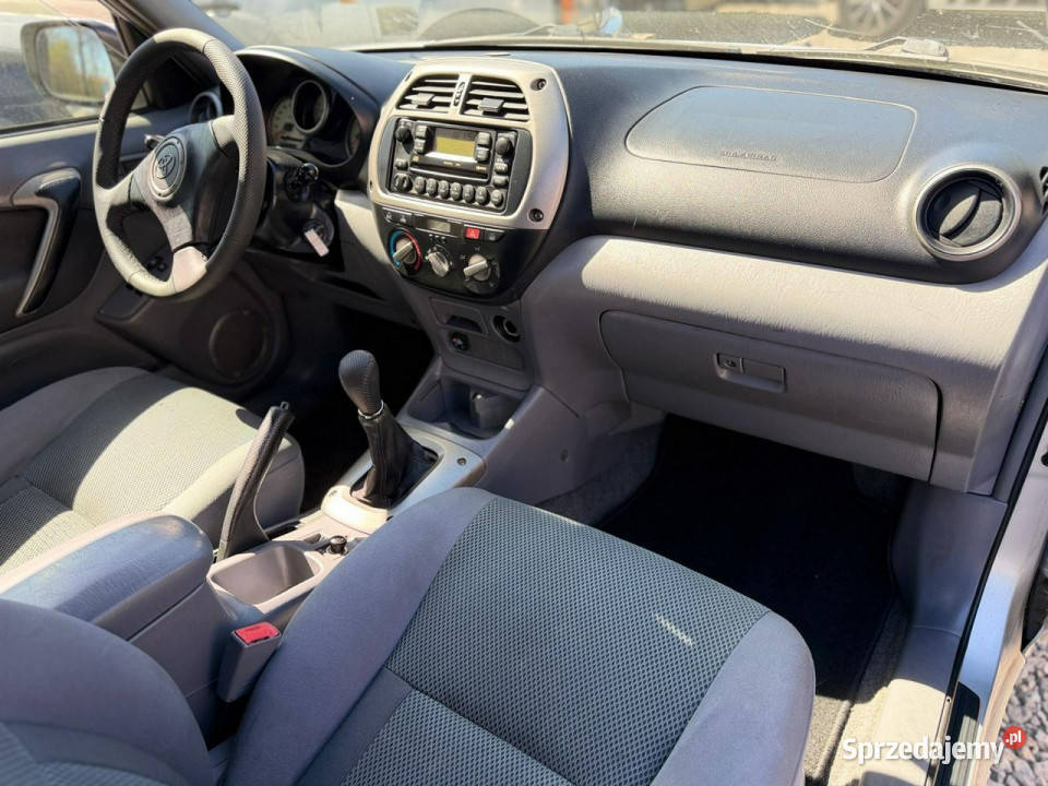 Toyota RAV4 20 benz 150 4X4 klimatyzacja II kurtyny powietrzne śląskie Łodygowice