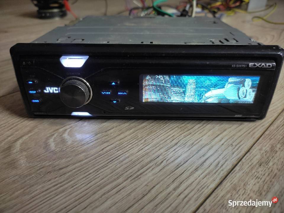 Radio samochodowe JVC KDSHX751 EXAD widna JVC Radioodtwarzacze Bolków sprzedam
