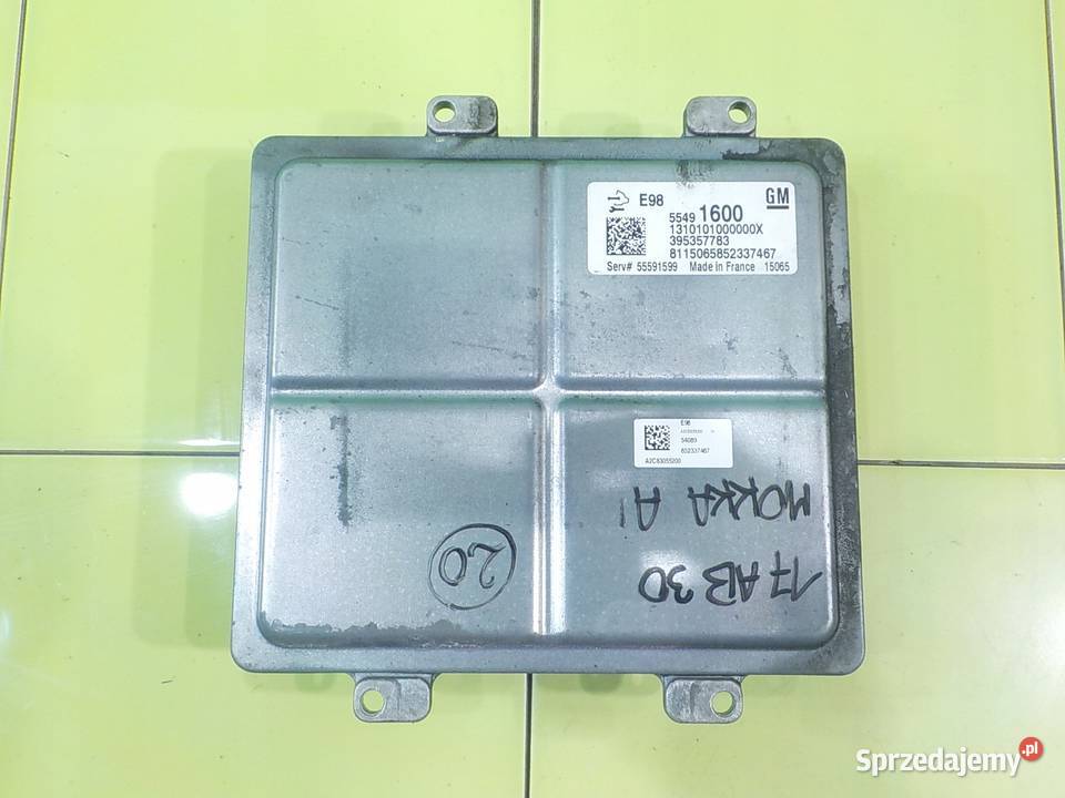 OPEL MOKKA A I 16 CDTI 16r 5D sterownik komputer osobowe Suków sprzedam