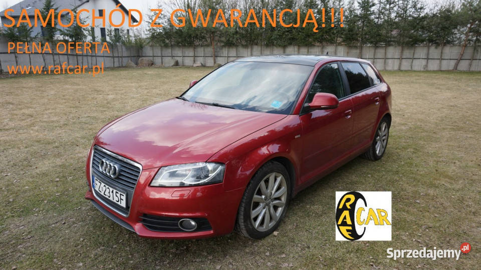 Audi A3 Sportback zarejestrowany ubezpieczony Zielona Góra