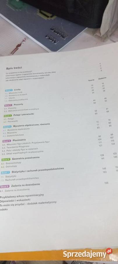 Matematyka egzamin ósmoklasisty Sandomierz sprzedam
