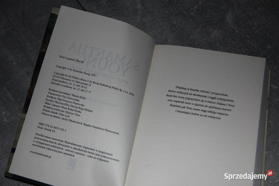 WSZYSTKO PRZED NAMI Samantha Young Chorzów