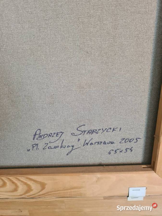 Sprzedam obrazy Andrzeja Starzyckiego