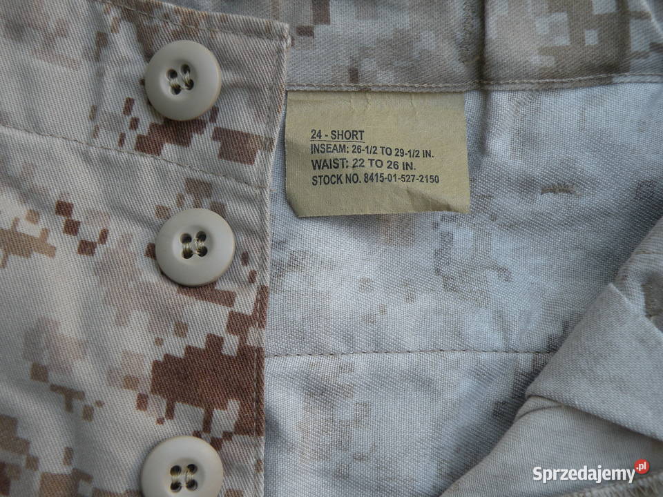 Spodnie MCCUU desert marpat USMC 24S