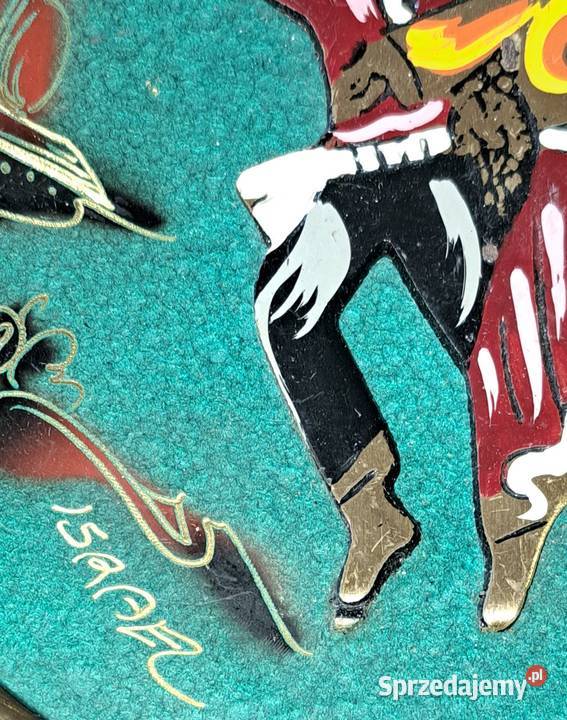 mosiężny ozdobny talerz z Izraela Warszawa